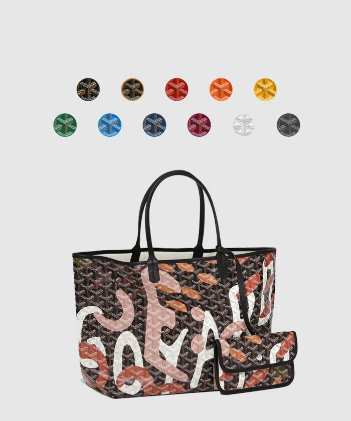 고야드 생루이 PM 레터링 카모플라쥬