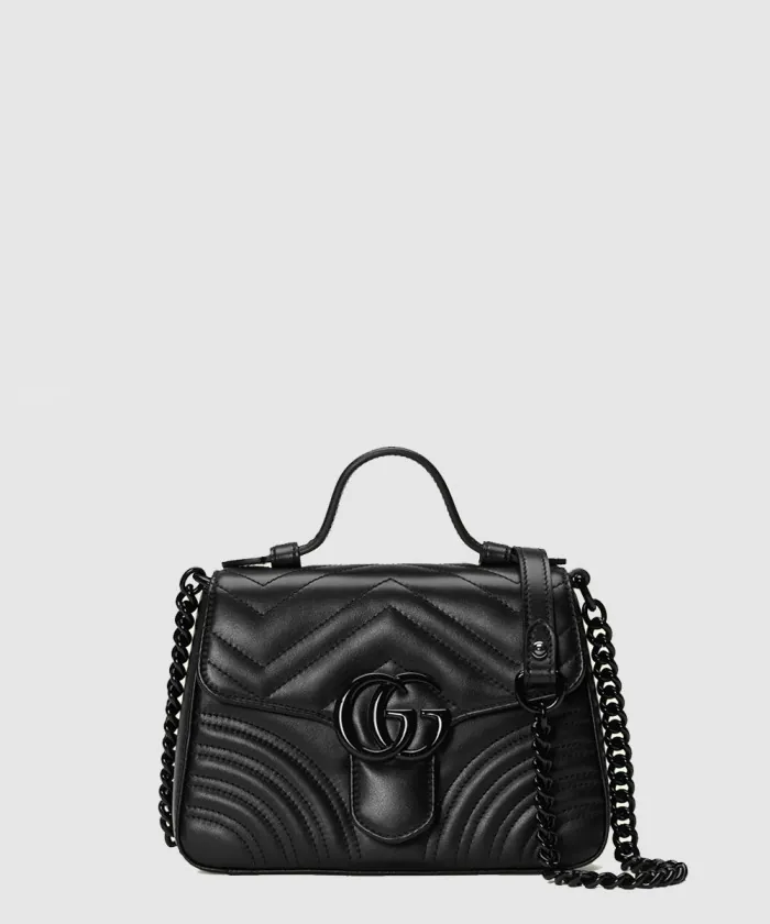 구찌 GG 마몽 미니 탑핸들백 702563