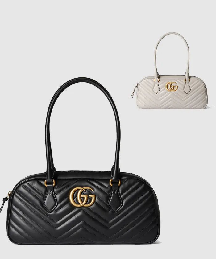 구찌 GG 마몽 스몰 탑 핸들백 795218