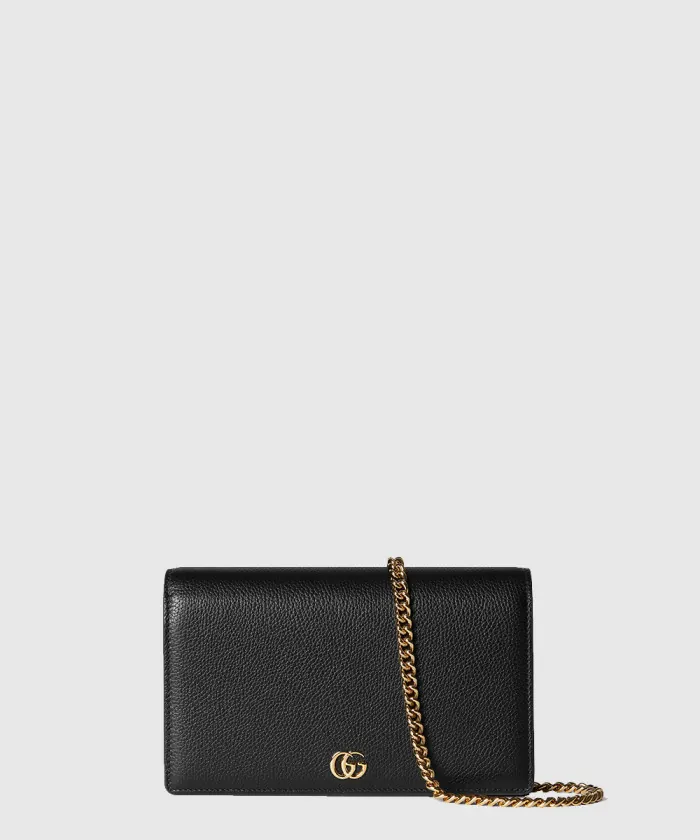 구찌 GG 마몽 체인 달린 지갑 497985