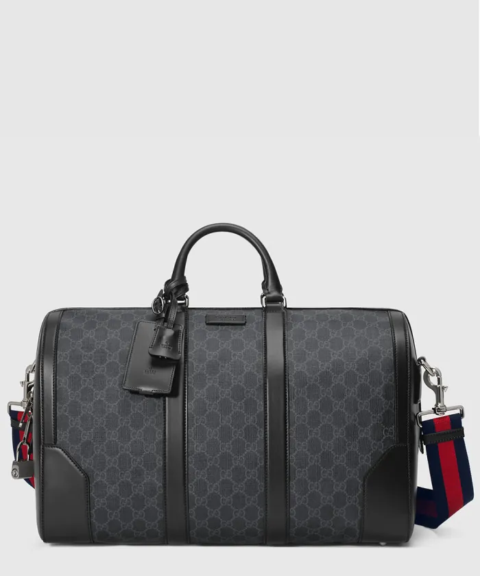 구찌 GG 수프림 미듐 캐리온 더플백 474131