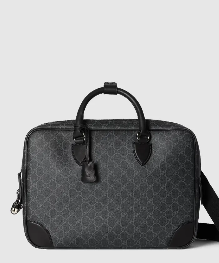 구찌 GG 엠블럼 미디엄 브리프케이스 821149