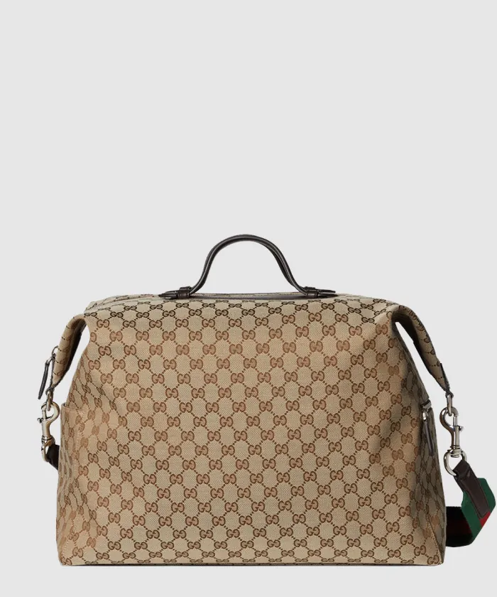 구찌 GG 캔버스 미디엄 더플백 821668