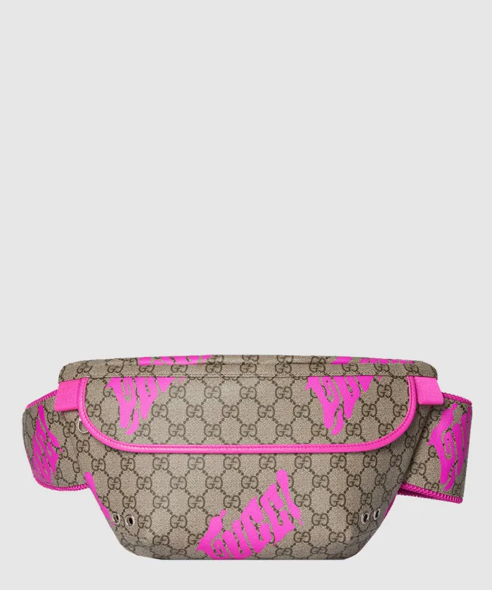 구찌 라지 프린트 벨트백 834963