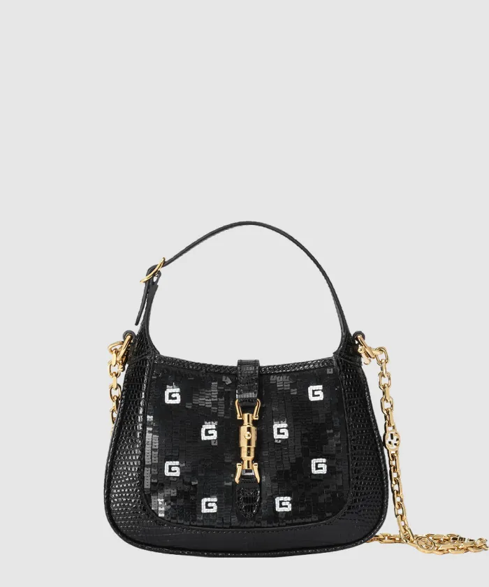 구찌 미니 재키 1961 스팽글 가방 675799