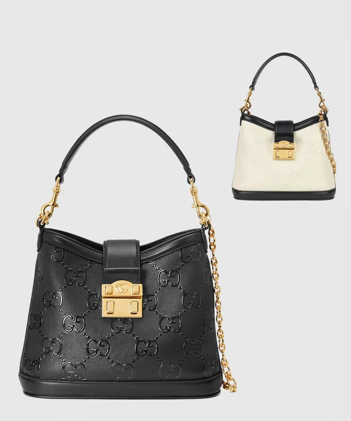 구찌 스몰 GG 호보백 675788