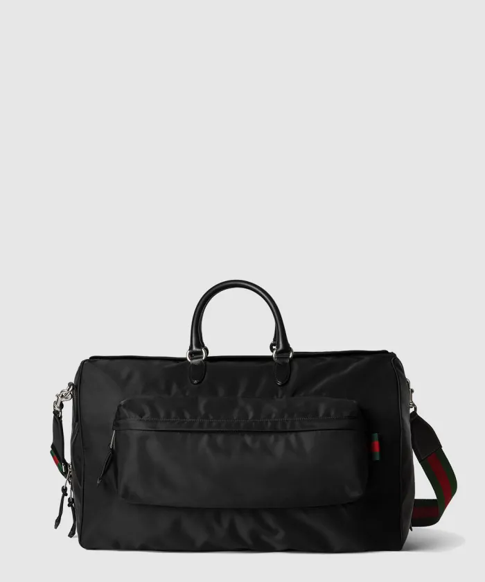 구찌 웹 라지 더플백 802094