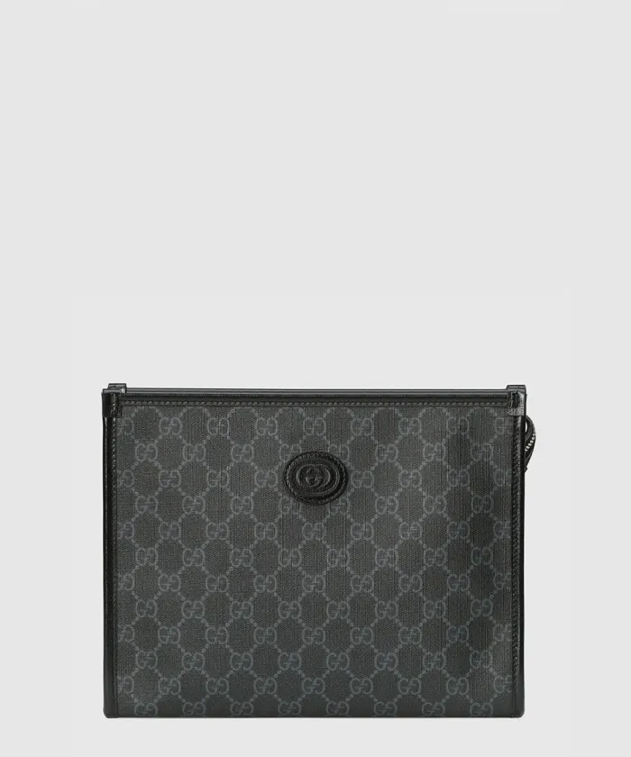 구찌 인터로킹 G 클러치 672956