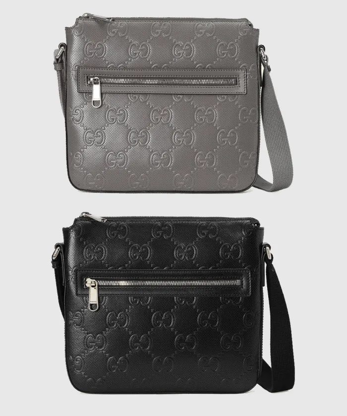 구찌 GG 엠보스 스몰 메신저백 406410