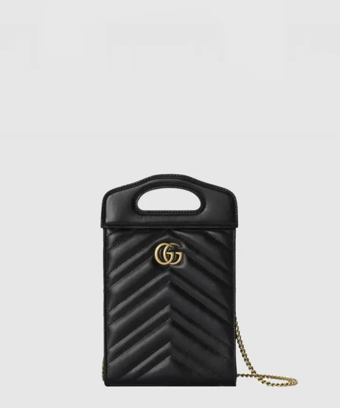 구찌 GG 마몽 탑 핸들 미니백 699756