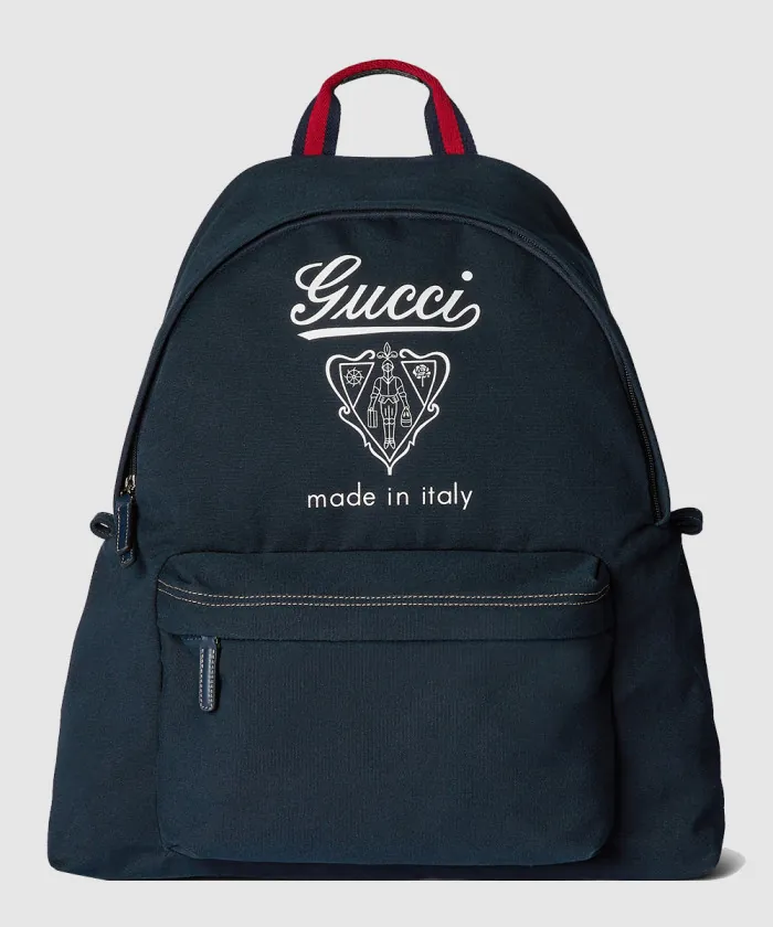 구찌 플라워 캔버스 빅 백팩 821643