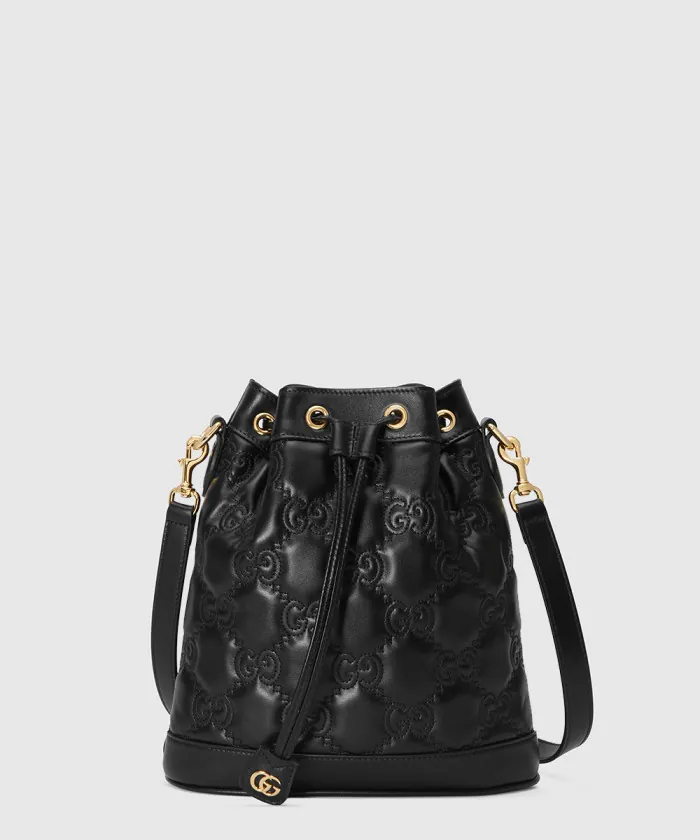 구찌 GG 마틀라세 레더 버킷백 732448