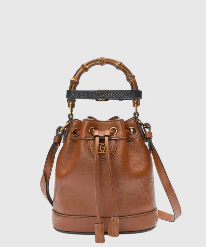 구찌 뱀부 GG 버킷백 724652