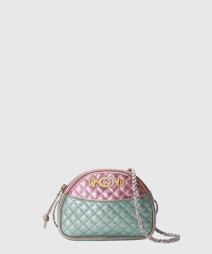 구찌 GG 레트로 미니백 펄 아쿠아마린 크로스백 534951