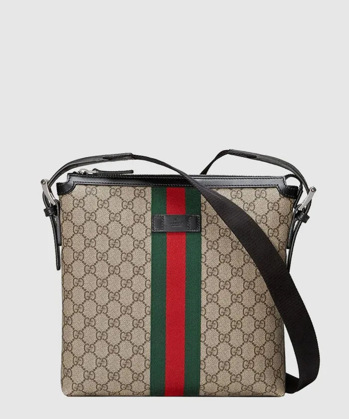 구찌 GG수프림 크로스백 387111