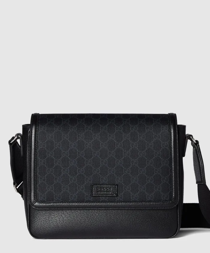 구찌 태그 장식의 미디엄 GG 크로스백 795459