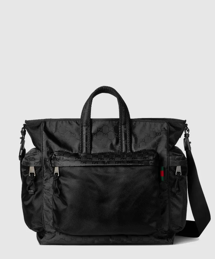 구찌 GG 나일론 라지 토트백 818962