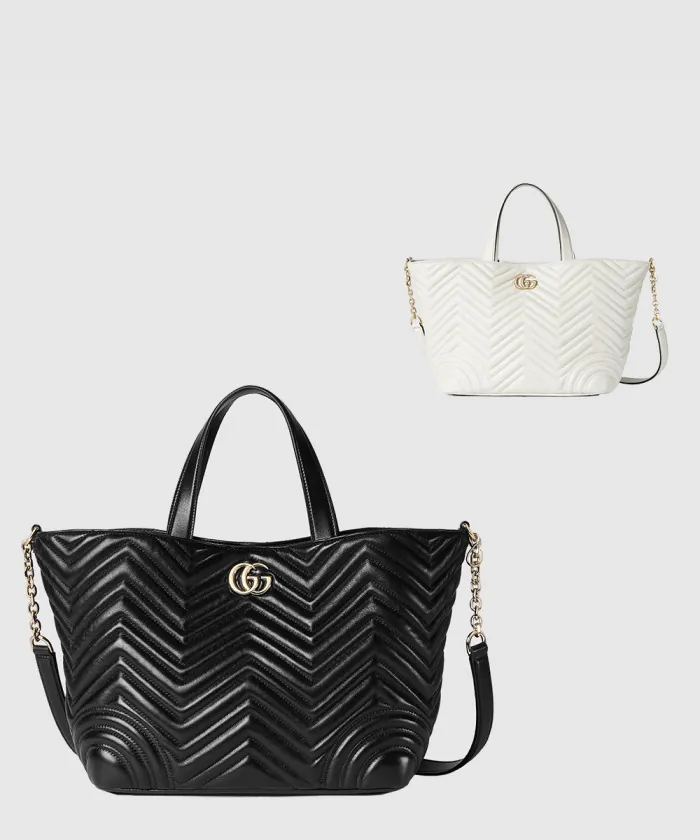 구찌 GG 마몽 미디엄 토트백 847387