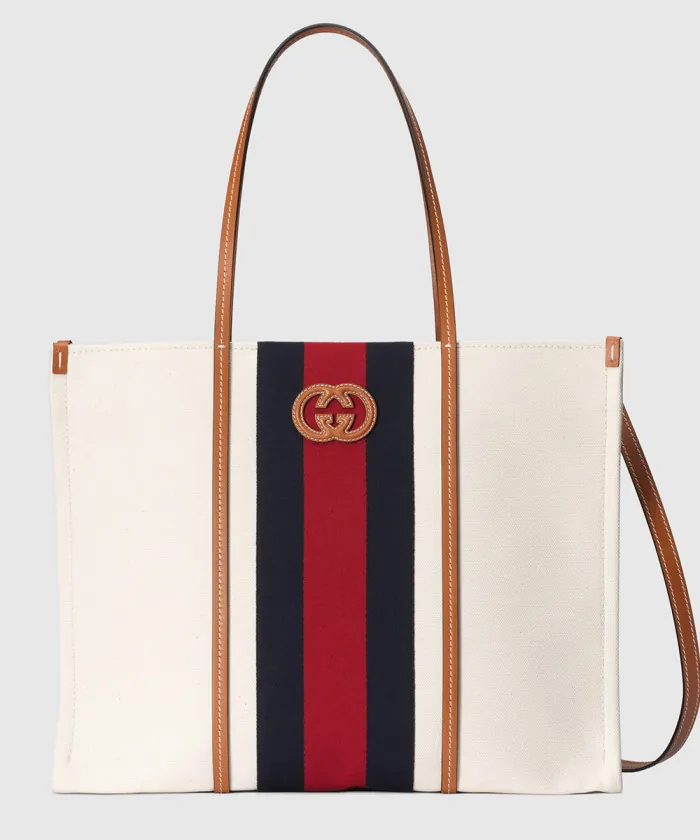 구찌 라지 인터로킹 G 토트백 727701