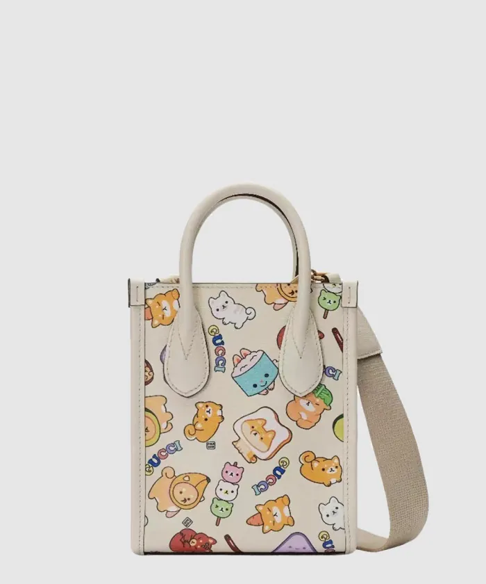 구찌 애니멀 프린트 미니 토트백 699406