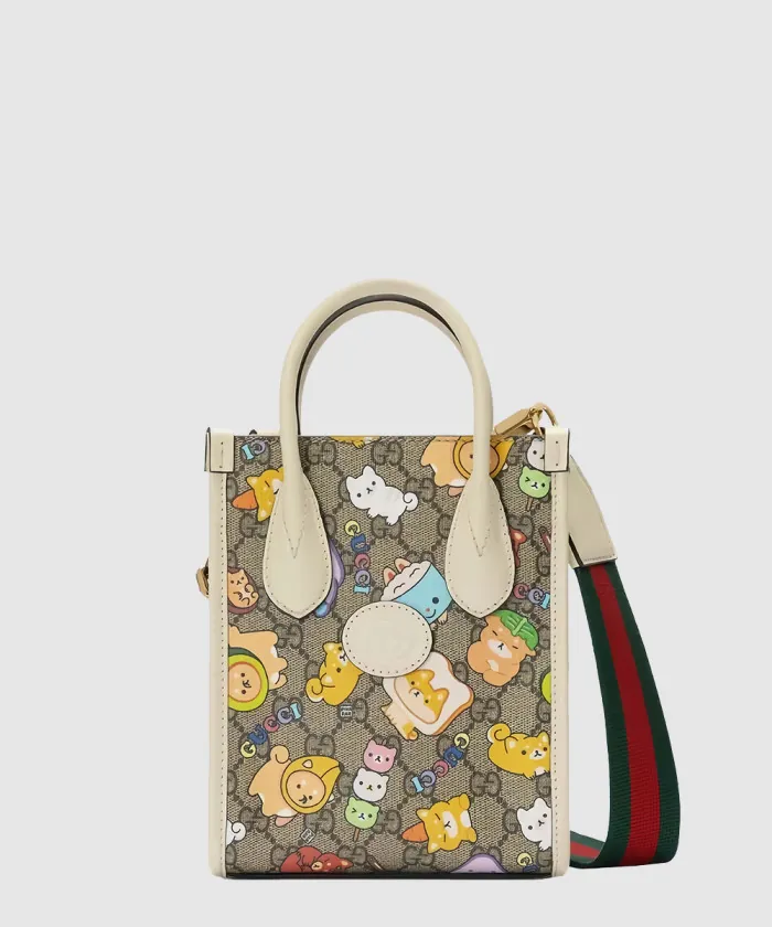 구찌 인터로킹 G 미니 토트백 699406