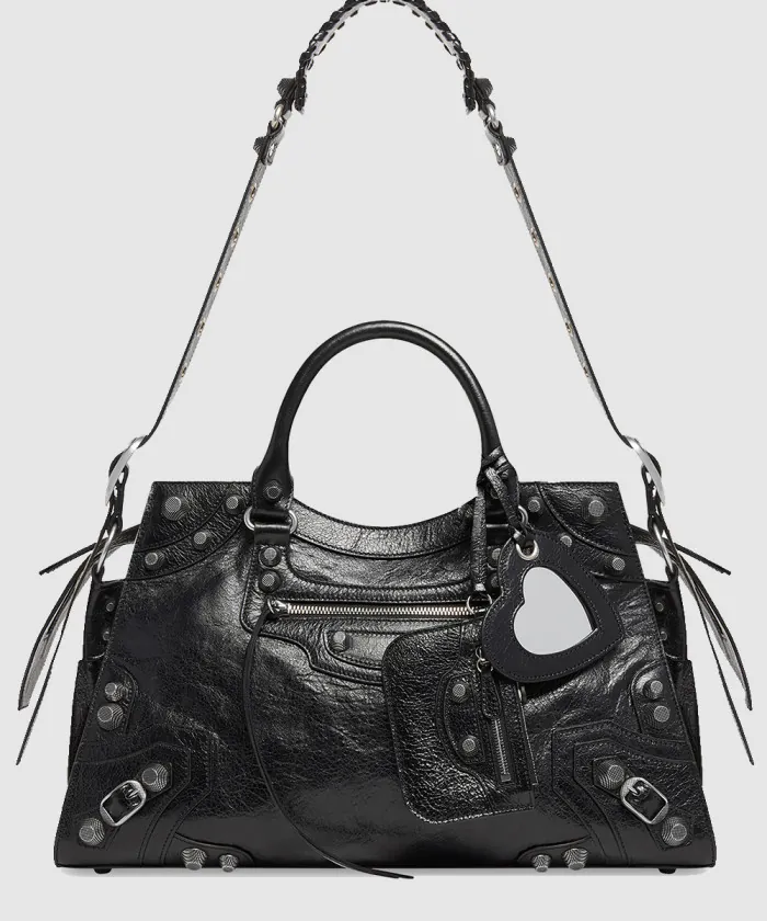 발렌시아가 네오 카골 시티 미듐 탑핸들백 700451