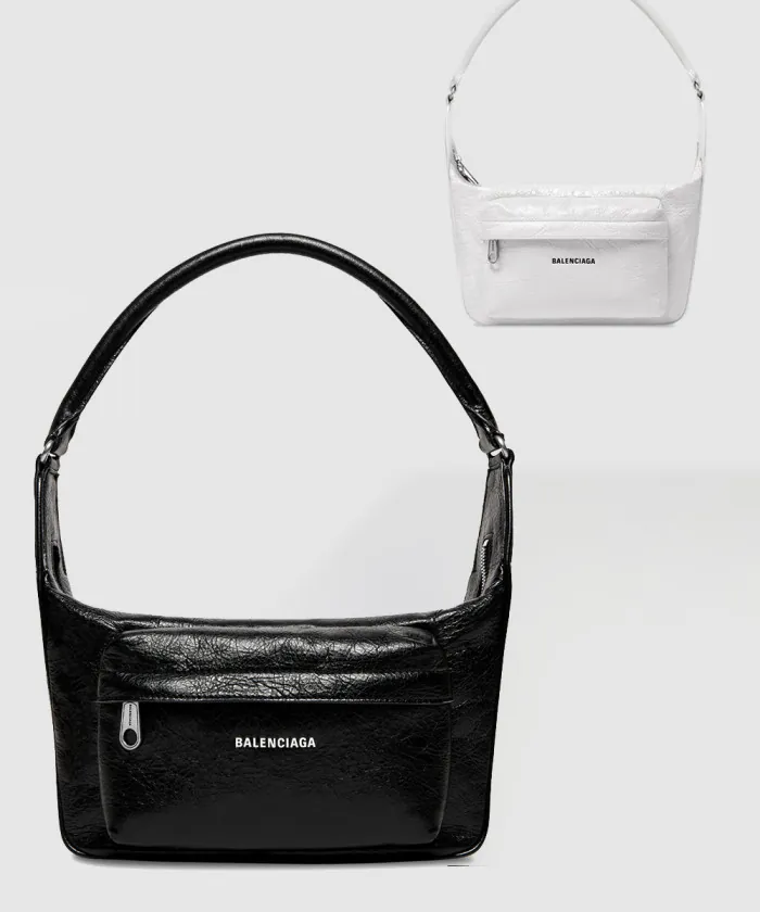 발렌시아가 레이버 미듐 탑핸들백 741127