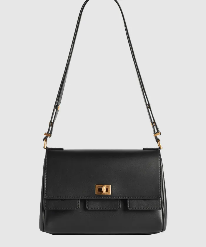 발렌시아가 벨 에어 플랩백 833771