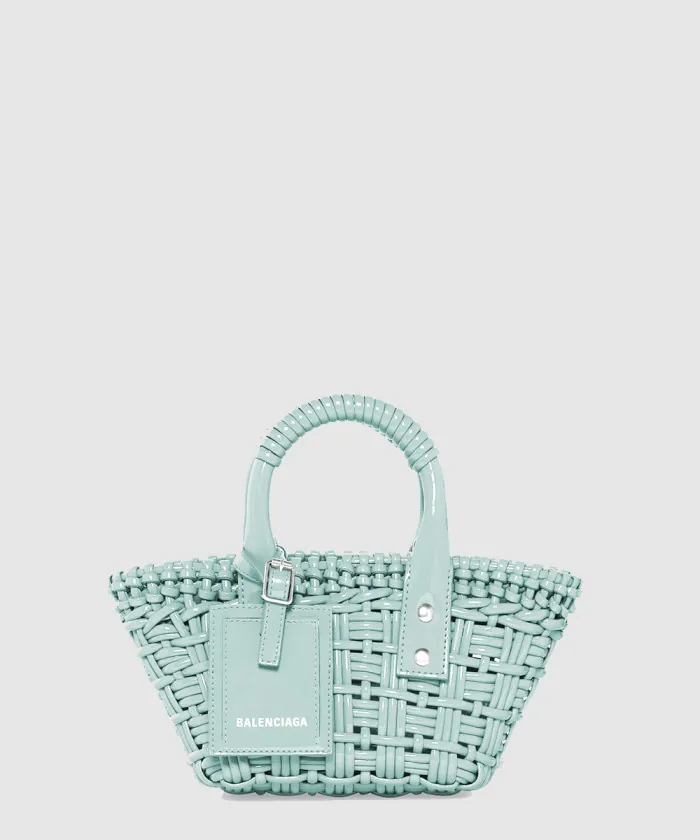 발렌시아가 비스트로 XXS 바스켓백 678028