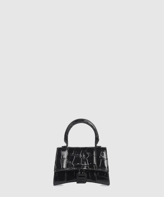 발렌시아가 아워글래스 미니 탑핸들백 637372