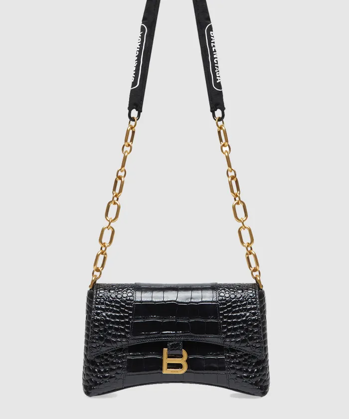 발렌시아가 다운타운 XS 체인 숄더백 689121