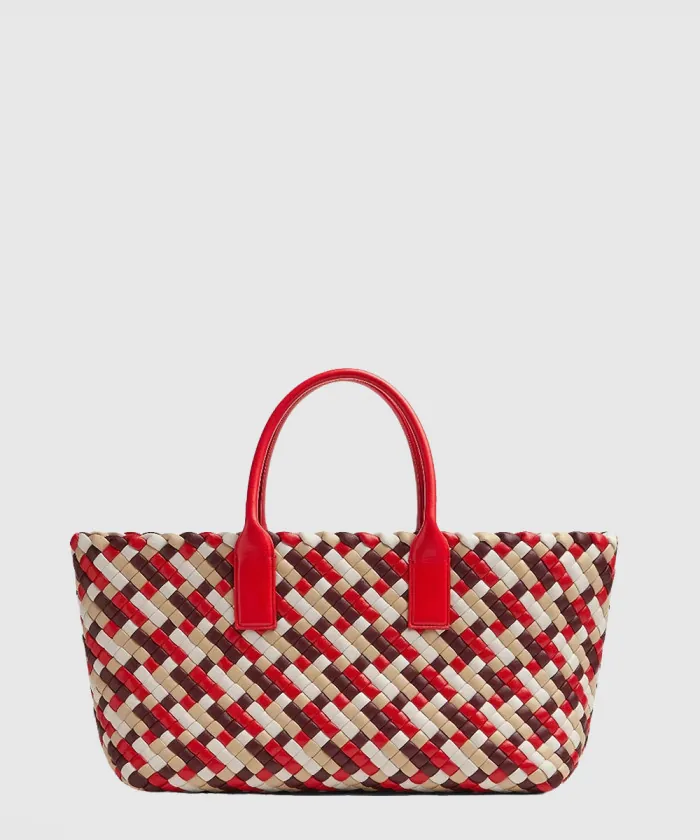 보테가베네타 마카롱 배색 바구니 가방 730315