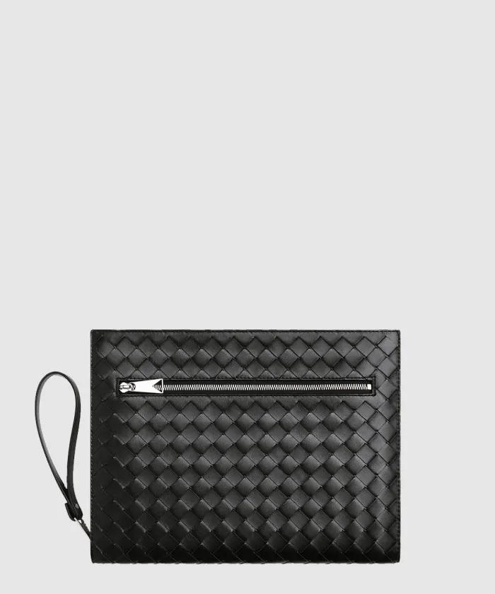 보테가베네타 미디엄 인트레치아토 도큐먼트 케이스 732638