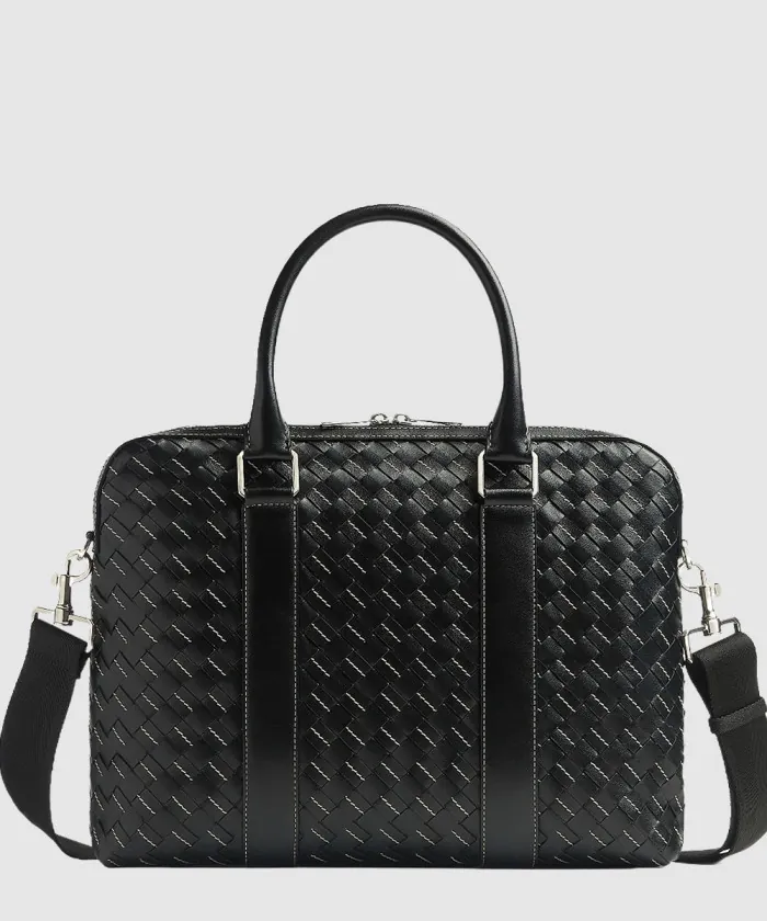 보테가베네타 슬림 인트레치아토 브리프케이스 766782