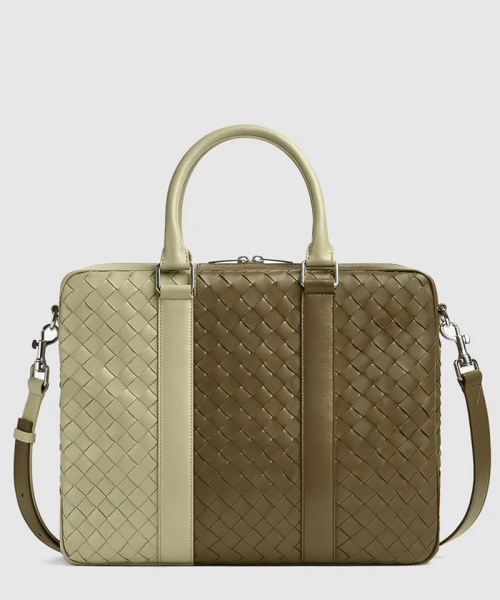 보테가베네타 인트레치아토 라지 브리프케이스 755128