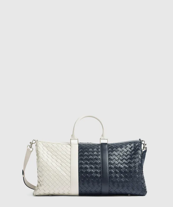 보테가베네타 인트레치아토 미디엄 더플 백 755127