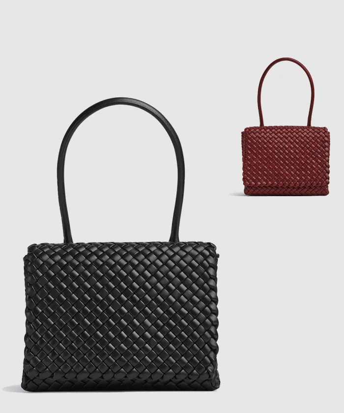 보테가베네타 패티 탑핸들백 709420