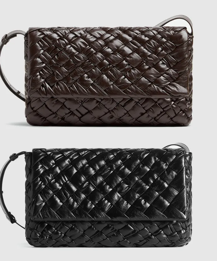 보테가베네타 럼플 메신저 백 776519