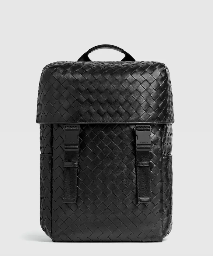 보테가베네타 인트레치아토 플랩 백팩 766580