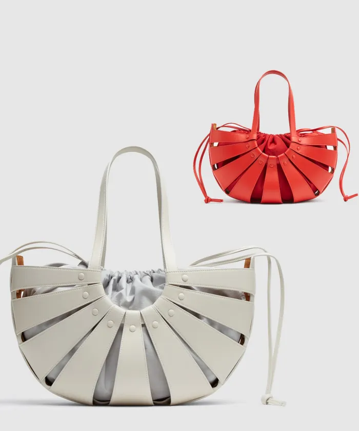 보테가베네타 쉘 숄더백 미듐 651577