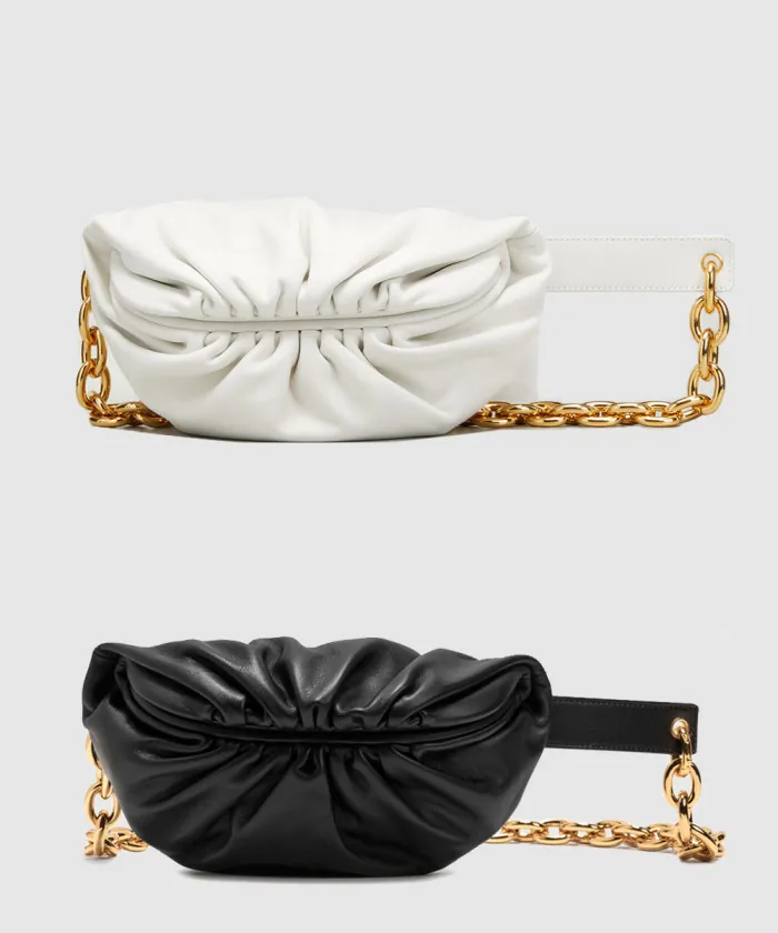 보테가베네타 체인 파우치 숄더백 651445