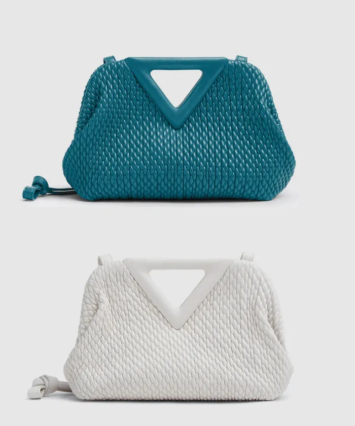 보테가베네타 포인트 탑 숄더백 661986