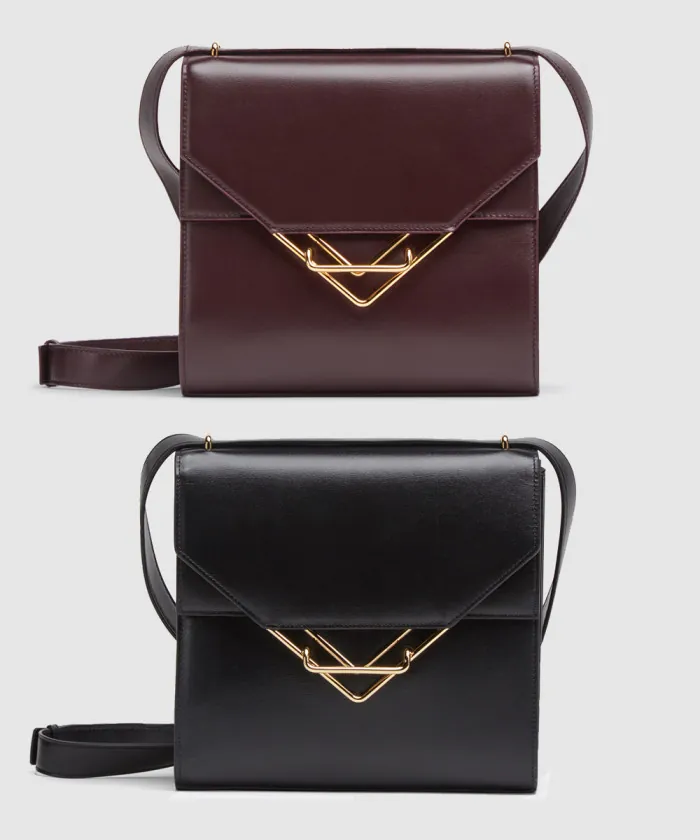 보테가베네타 클립 크로스백 652391