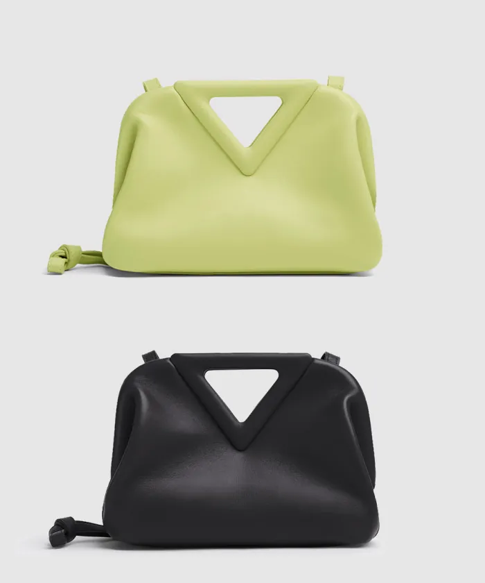 보테가베네타 포인트 탑 크로스백 658476