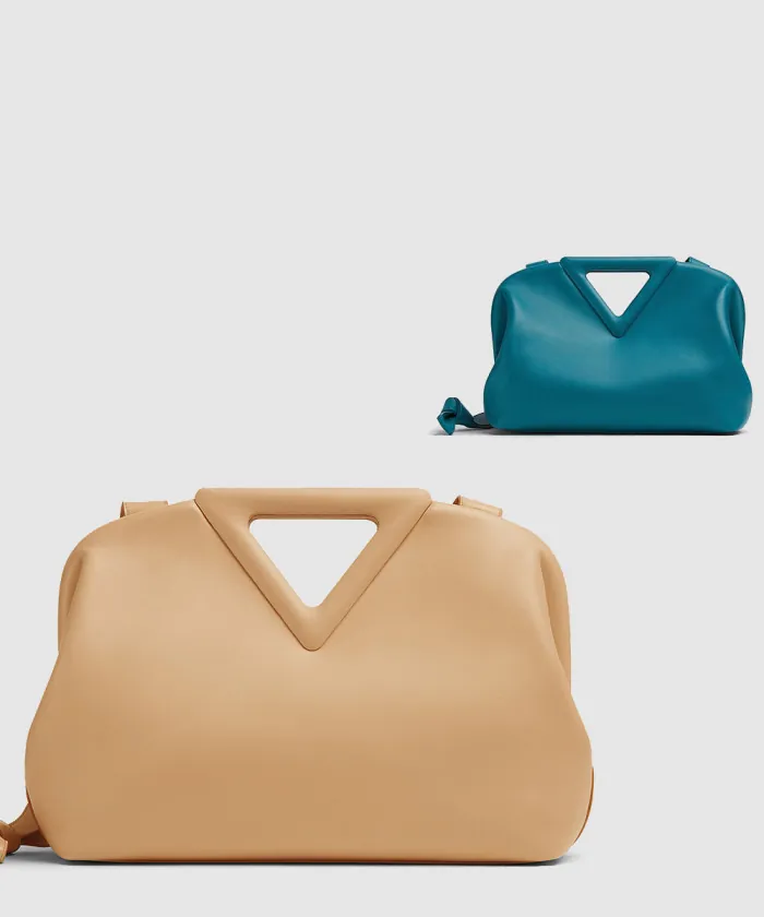 보테가베네타 포인트 탑 크로스백 라지 652446