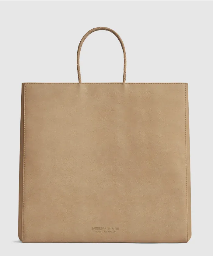 보테가베네타 미듐 브라운 토트백 741557