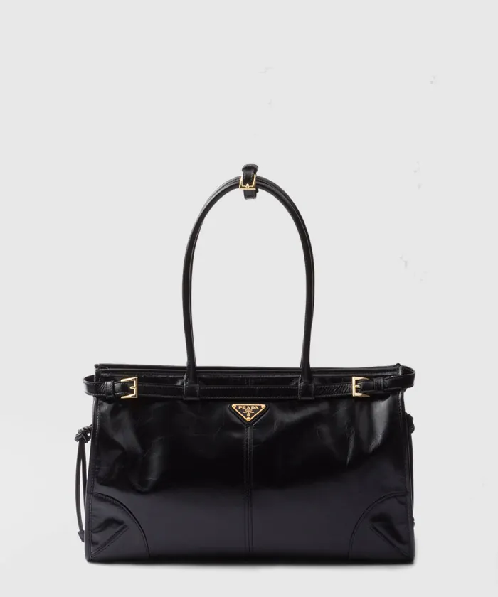 프라다 라지 가죽 핸드백 1BA433