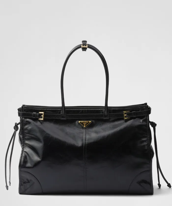 프라다 라지 가죽 핸드백 1BA439