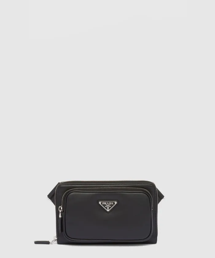 프라다 레더 벨트백 2VH156