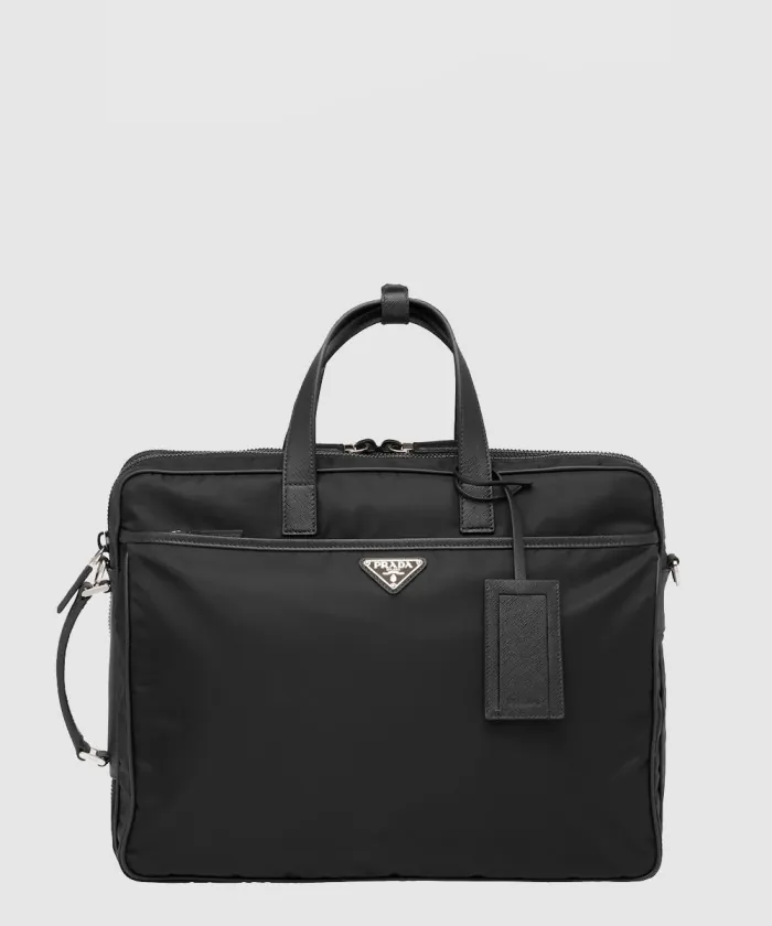 프라다 리나일론 사피아노 브리프케이스 2VE015